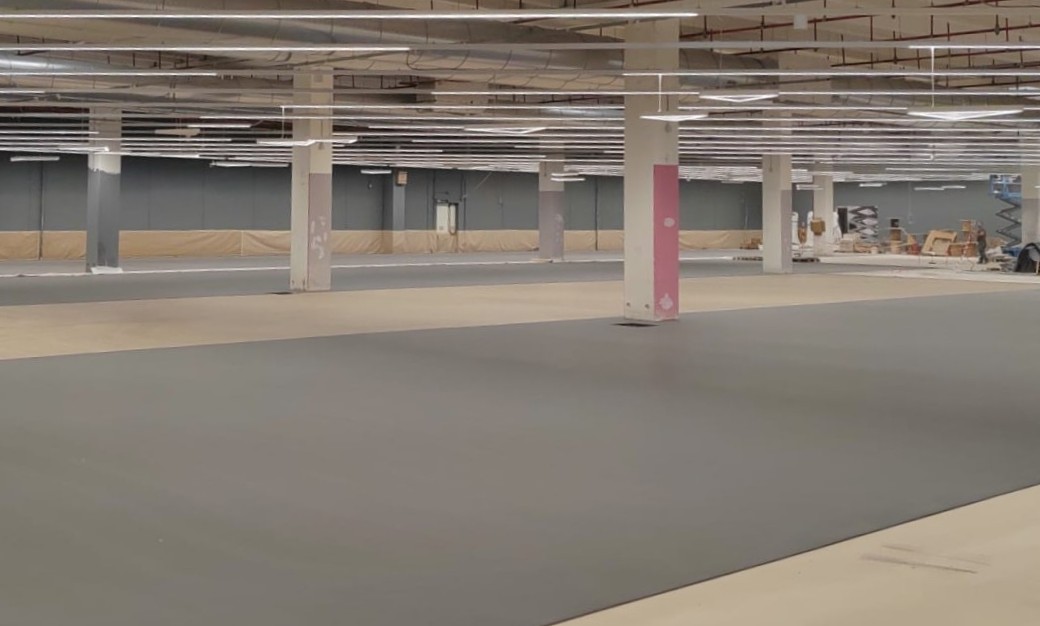 Malta cementizia autolivellante – Decathlon Misterbianco (CT)