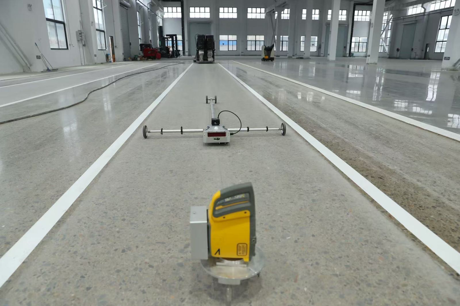 profilografo, rilievo planimetrico ottico-laser